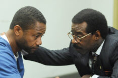 Cuba Gooding, Jr. as O.J. Simpson, Courtney B. Vance as Johnnie Cochran in The People v. O.J. Simpson: American Crime Story
