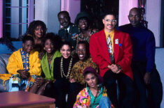 The cast of A Different World - Cree Summer, Glynn Turman, Charnele Brown, Cory Tyler, Dawnn Lewis, Jasmine Guy, Kadeem Hardison, Darryl Bell, Lou Myers, Jada Pinkett Smith