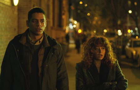 Charlie Barnett and Natasha Lyonne in Russian Doll