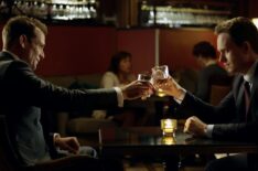 Gabriel Macht and Patrick J. Adams in Suits