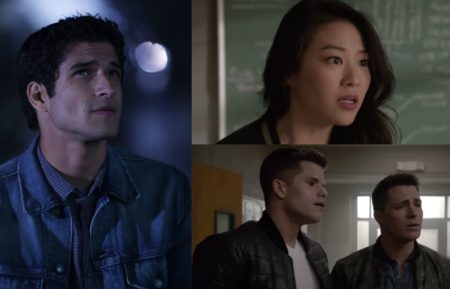 'Teen Wolf' Paramount+ Movie, Tyler Posey as Scott, Arden Cho as Kira, Charlie Carver as Ethan, Colton Haynes as Jackson