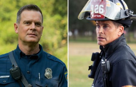 Peter Krause in 9-1-1, Rob Lowe in Lone Star
