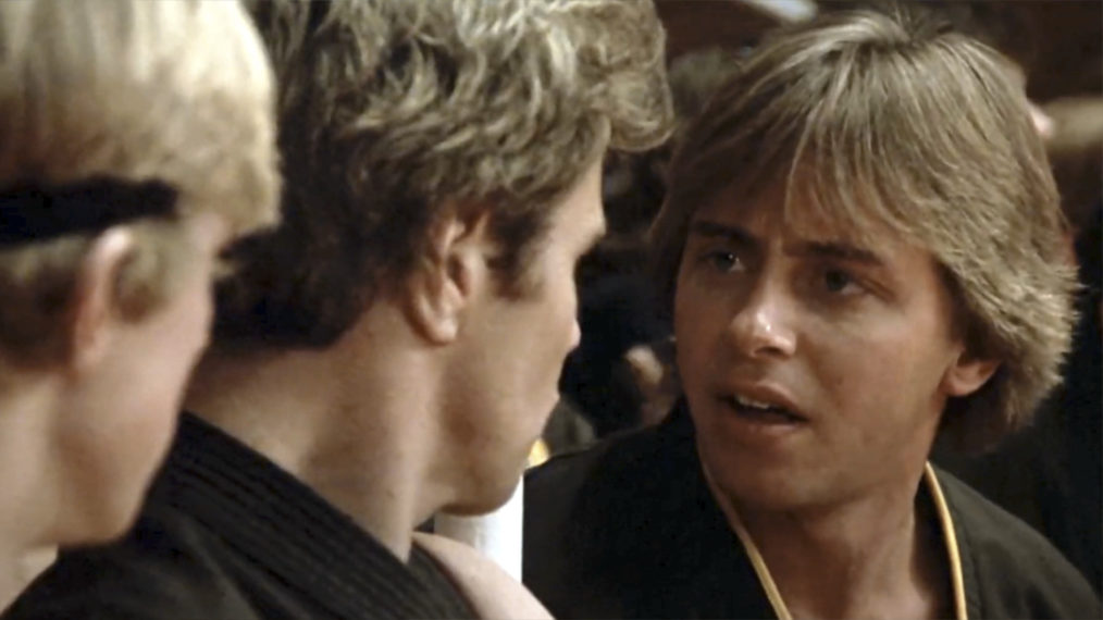Ron Thomas as Bobby Brown in The Karate Kid