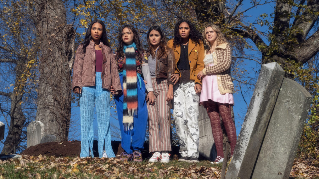 Zaria, Malia Pyles, Maia Reficco, Chandler Kinney, Bailee Madison in Pretty Little Liars Original Sin