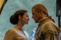 Caitriona Balfe and Sam Heughan in 'Outlander' Season 7
