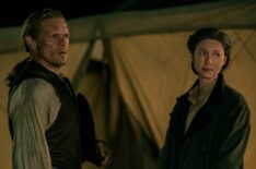 Sam Heughan and Caitriona Balfe in 'Outlander' Season 7