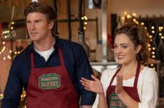 Christopher Russell and Laura Osnes in 'A Dash of Christmas'