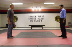 William Zabka and Ralph Macchio in Cobra Kai - Season 1
