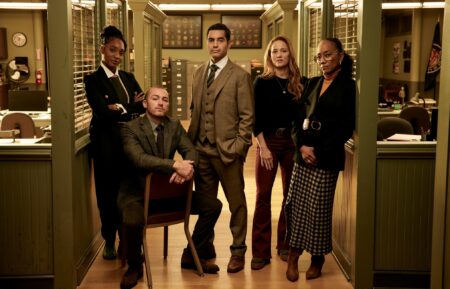 Iantha Richardson as Faith Mitchell, Jake Mclaughlin as Michael Ormewood, Ramón Rodrìguez as Will Trent, Erika Christensen as Angie Polaski, and Sonja Sohn as Amanda Wagner in 'Will Trent'