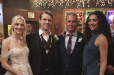 Kara Killmer as Sylvie Brett, Jesse Spencer as Matt Casey, Taylor Kinney as Kelly Severide, Miranda Rae Mayo as Stella Kidd — 'Chicago Fire' Season 12 Episode 6