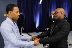 Tyler James Williams and Courtney B. Vance at the 2024 SAG Awards