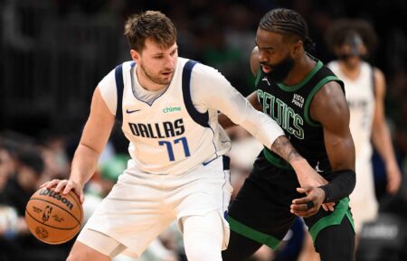 Luka Doncic, Dallas Mavericks, Jaylen Brown, Boston Celtics