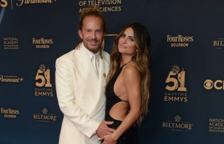 Brandt Andersen and Alison Victoria attend the 51st Annual Daytime Emmy Creative Arts & Lifestyle Awards at The Westin Bonaventure Hotel & Suites, Los Angeles on June 08, 2024 in Los Angeles, California.