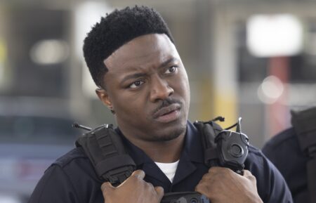 Tru Valentino as Aaron Thorsen on 'The Rookie'