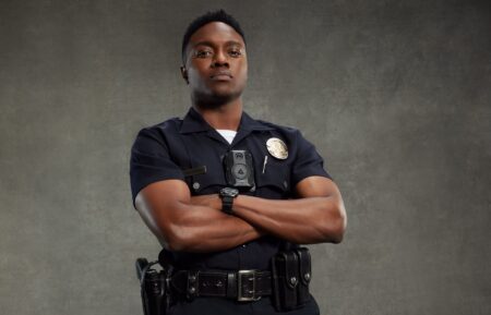 Tru Valentino as Officer Aaron Thorsen on 'The Rookie'