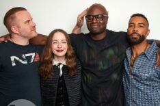 Rob Kazinsky, Kacey Rohl, Olatunde Osunsanmi, and Omari Hardwick for 'Star Trek: Section 31' at NYCC 2024