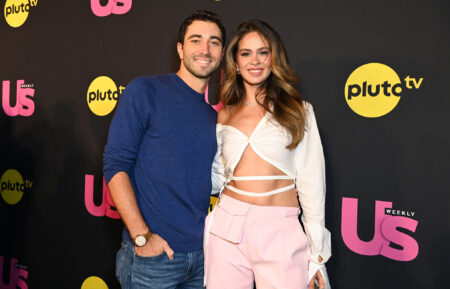 Joey Graziadei and Kelsey Anderson attend Us Weekly And Pluto TV's: Reality TV Stars Of The Year at The Highlight Room on October 10, 2024 in Los Angeles, California.