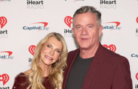 Joan Vassos and Chock Chapple attend iHeartRadio 102.7 KIIS FM's Jingle Ball 2024 Presented by Capital One at Intuit Dome on December 06, 2024 in Los Angeles, California.
