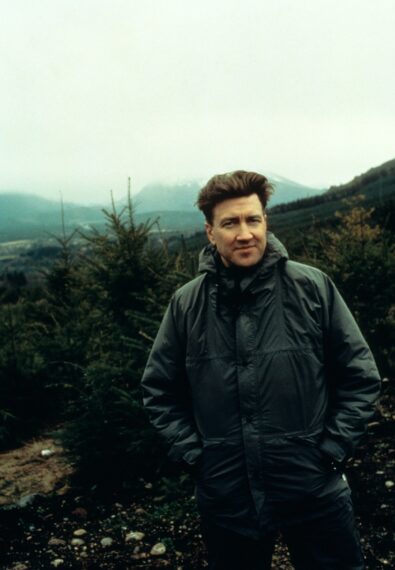 David Lynch behind the scenes of 'Twin Peaks'