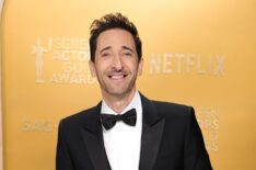 Adrien Brody at the 2025 SAG Awards
