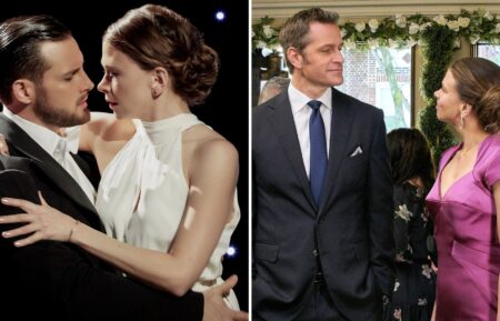 Sutton Foster, Nico Tortorella and Peter Hermann on Younger