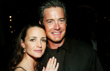 Kristin Davis and Kyle MacLachlan