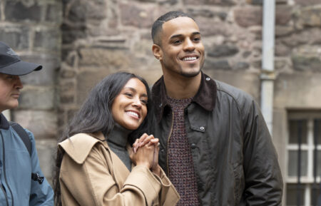 Grant Ellis and Litia Grant in Scotland on The Bachelor
