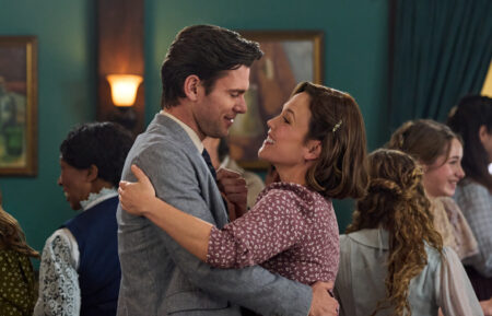 Kevin McGarry and Erin Krakow in the 'When Calls the Heart' Season 12 finale