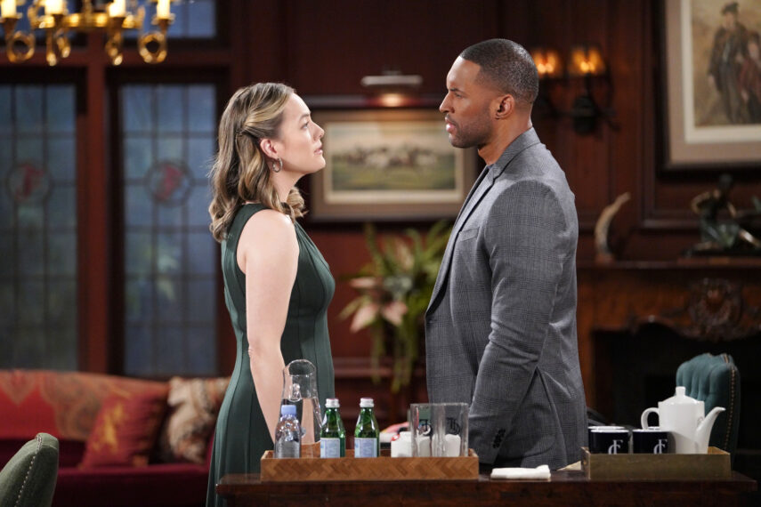 Lawrence Saint Victor, Annika Noelle - 'The Bold and the Beautiful'
