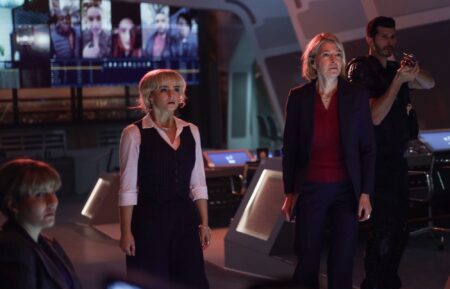 Millie Gibson as Ruby Sunday and Jemma Redgrave as Kate Stewart — 'Doctor Who' Season 2