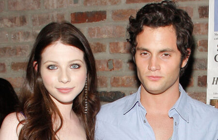 Michelle Trachtenberg and Penn Badgley